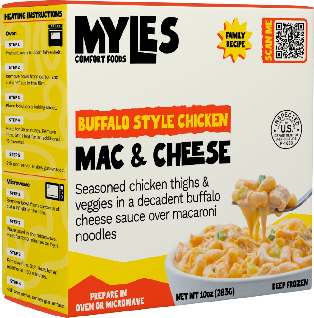 Myles Comfort Foods Buffalo Style Chicken Mac & Cheese